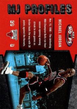 2005-06 Hoops - MJ Profiles #MJ-25 Michael Jordan Front