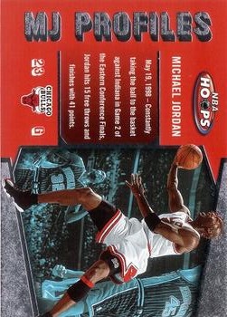 2005-06 Hoops - MJ Profiles #MJ-27 Michael Jordan Front