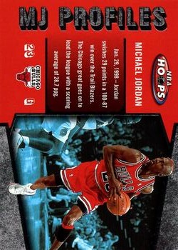 2005-06 Hoops - MJ Profiles #MJ-28 Michael Jordan Front