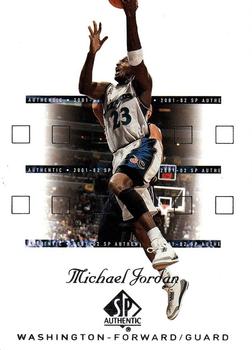 2001-02 SP Authentic #SPA-1 Michael Jordan Front