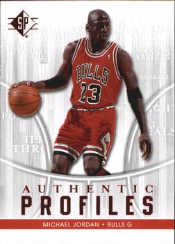 2008-09 SP Authentic - Profiles #AP-10 Michael Jordan Front