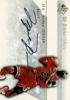 2003-04 SP Authentic - Signatures #MJ-A Michael Jordan Front