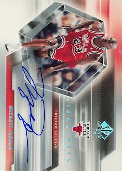 2004-05 SP Authentic - Signatures #SP-MJ Michael Jordan Front