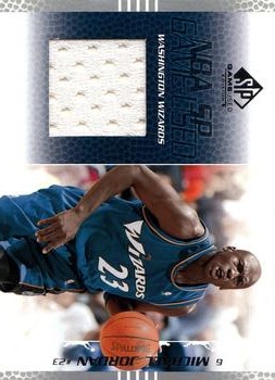 2003-04 SP Game Used #92 Michael Jordan - MEM: Game-worn jersey Front