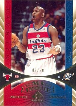 2003-04 SP Game Used - Gold #105 Michael Jordan Tribute Front