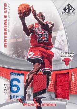 2005-06 SP Game Used - Materials LTD #SPL-MJ Michael Jordan Front