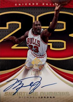 2005-06 SP Game Used - Signature Numbers #NU-MJ Michael Jordan Front