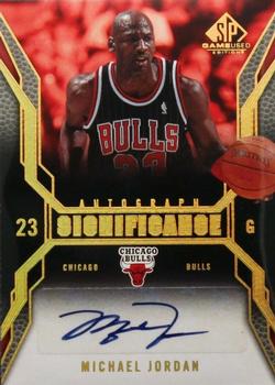 2007-08 SP Game Used - SIGnificance #SI-MI Michael Jordan Front
