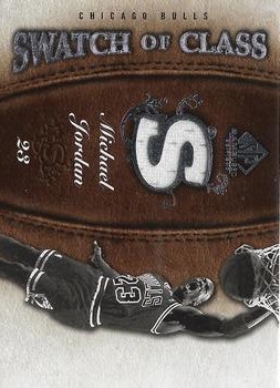 2007-08 SP Game Used - Swatch of Class #SC-MJ Michael Jordan Front