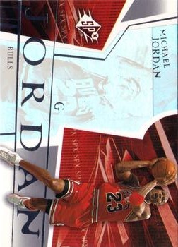 2003-04 SPx #9 Michael Jordan Front