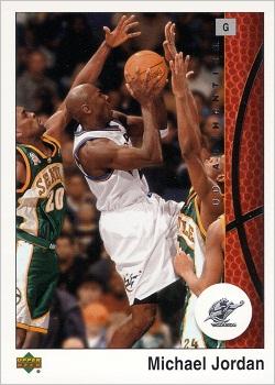 2002-03 UD Authentics #88 Michael Jordan Front