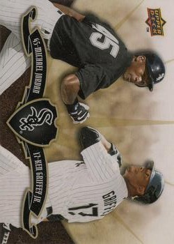 2009 Upper Deck #KG-MJ Michael Jordan / Ken Griffey, Jr. Front