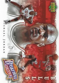 2007-08 Upper Deck - Basketball Heroes: Michael Jordan #MJ-10 Michael Jordan Front