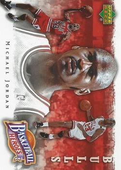 2007-08 Upper Deck - Basketball Heroes: Michael Jordan #MJ-3 Michael Jordan Front