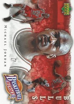 2007-08 Upper Deck - Basketball Heroes: Michael Jordan #MJ-5 Michael Jordan Front