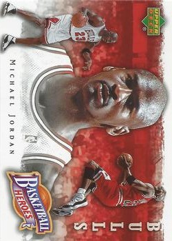 2007-08 Upper Deck - Basketball Heroes: Michael Jordan #MJ-9 Michael Jordan Front