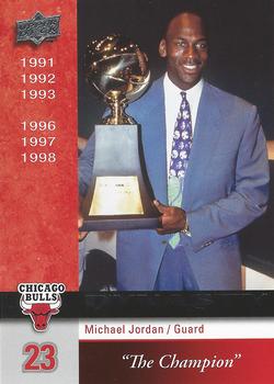 2008-09 Upper Deck - Dynasty Chicago Bulls #CHI-13 Michael Jordan Front