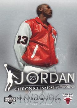 2007-08 Upper Deck - Jordan Chronicles #JC-18 Michael Jordan Front