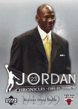 2007-08 Upper Deck - Jordan Chronicles #JC-20 Michael Jordan Front