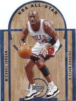 2007-08 Upper Deck - NBA All-Star East Die Cut #AS-10 Michael Jordan Front