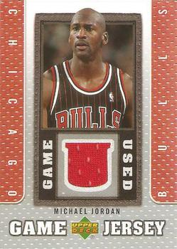2007-08 Upper Deck - UD Game Jersey #GJ-JM Michael Jordan - MEM: Game-Used Memorabilia Front