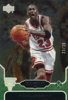 2004-05 Upper Deck Black Diamond - Green #149 Michael Jordan Front