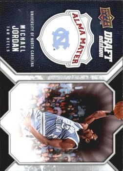 2009-10 Upper Deck Draft Edition - Alma Mater #AM-MJ Michael Jordan Front