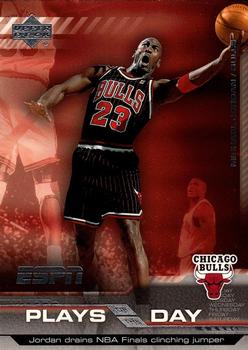 2005-06 Upper Deck ESPN - Plays of the Day #PD2 Michael Jordan Front