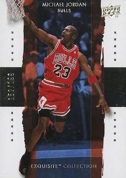 2009-10 Upper Deck Exquisite Collection #23 Michael Jordan Front