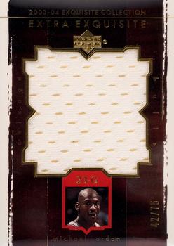 2003-04 Upper Deck Exquisite Collection - Extra Exquisite #EE-MJ Michael Jordan Front