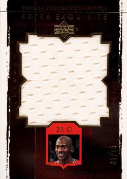 2003-04 Upper Deck Exquisite Collection - Extra Exquisite #EE-MJ1 Michael Jordan Front