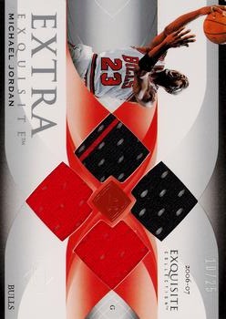 2006-07 Upper Deck Exquisite Collection - Extra Exquisite #EE-MJ2 Michael Jordan Front