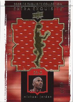 2009-10 Upper Deck Exquisite Collection - Extra Exquisite Jerseys #X-MJ Michael Jordan Front
