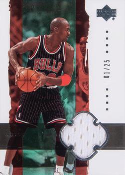 2003-04 Upper Deck Exquisite Collection - Jersey Parallel #3J Michael Jordan Front