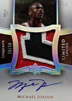2004-05 Upper Deck Exquisite Collection - Limited Logos #LL-MJ Michael Jordan Front