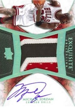 2008-09 Upper Deck Exquisite Collection - Limited Logos #LL-MJ Michael Jordan Front