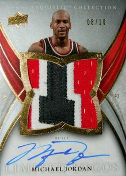 2009-10 Upper Deck Exquisite Collection - Limited Logos #L-MI Michael Jordan Front