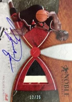2006-07 Upper Deck Exquisite Collection - Noble Nameplates #NN-MJ Michael Jordan Front