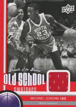 2009-10 Upper Deck Greats of the Game - Old School Swatches #OS-9 Michael Jordan Front