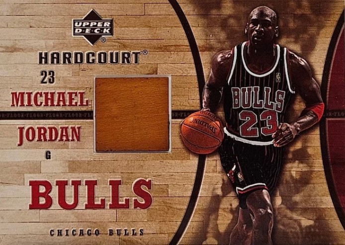 2006-07 Upper Deck Hardcourt - Game Floor #GF-10 Michael Jordan Front