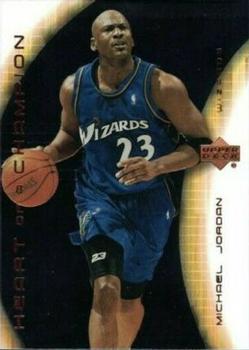 2003-04 Upper Deck Hardcourt - Heart of a Champion #MJ12 Michael Jordan Front
