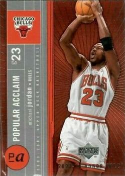 2003-04 Upper Deck Honor Roll - Popular Acclaim #PA12 Michael Jordan Front