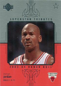 2003-04 Upper Deck Honor Roll - Superstar Tributes #ST1 Michael Jordan Front