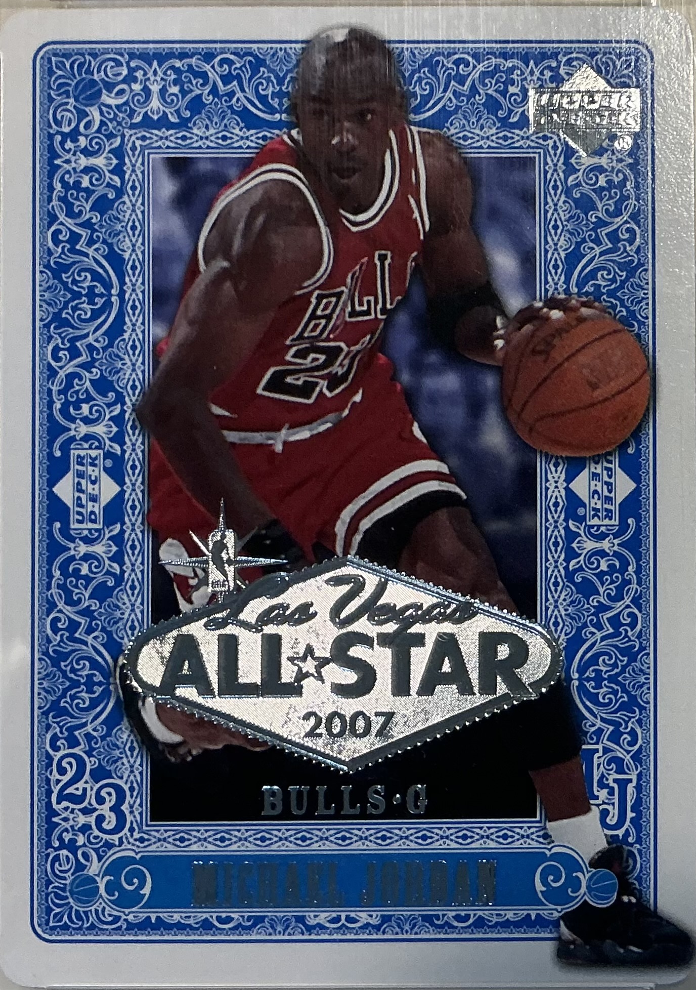 2007 Upper Deck Las Vegas All-Star #AS12 Michael Jordan Front