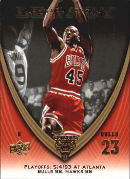 2008-09 Upper Deck Michael Jordan Legacy Collection #1025 Michael Jordan - Game 1025 Front
