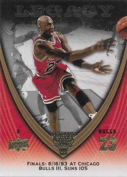 2008-09 Upper Deck Michael Jordan Legacy Collection #1039 Michael Jordan - Game 1039 Front