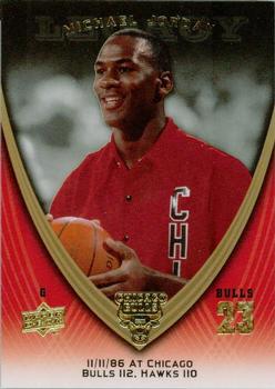 2008-09 Upper Deck Michael Jordan Legacy Collection #106 Michael Jordan - Game 106 Front
