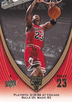 2008-09 Upper Deck Michael Jordan Legacy Collection #1061 Michael Jordan - Game 1061 Front