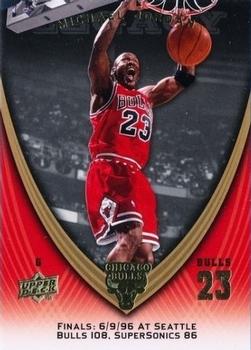 2008-09 Upper Deck Michael Jordan Legacy Collection #1066 Michael Jordan - Game 1066 Front