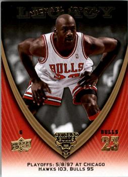 2008-09 Upper Deck Michael Jordan Legacy Collection #1074 Michael Jordan - Game 1074 Front